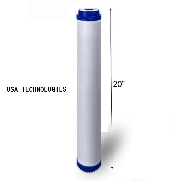 Silver Carbon In Line Filter
